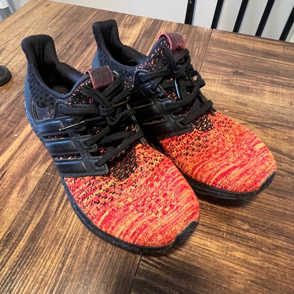 Red Black Adidas Ultra Boost 4.0 Game of Thrones Edition
